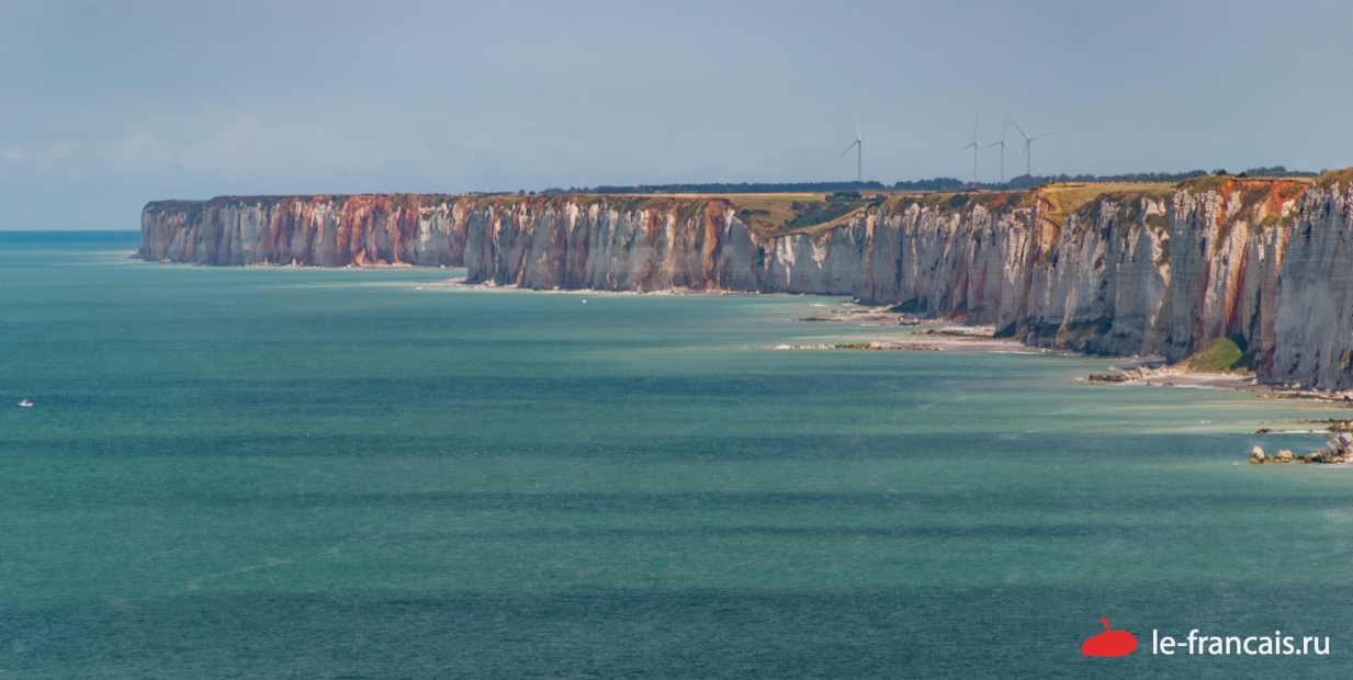 Алебастровый берег Ла-Манша. Jetée Nord, Fécamp Фото: Илья Думов, le-francais.ru
